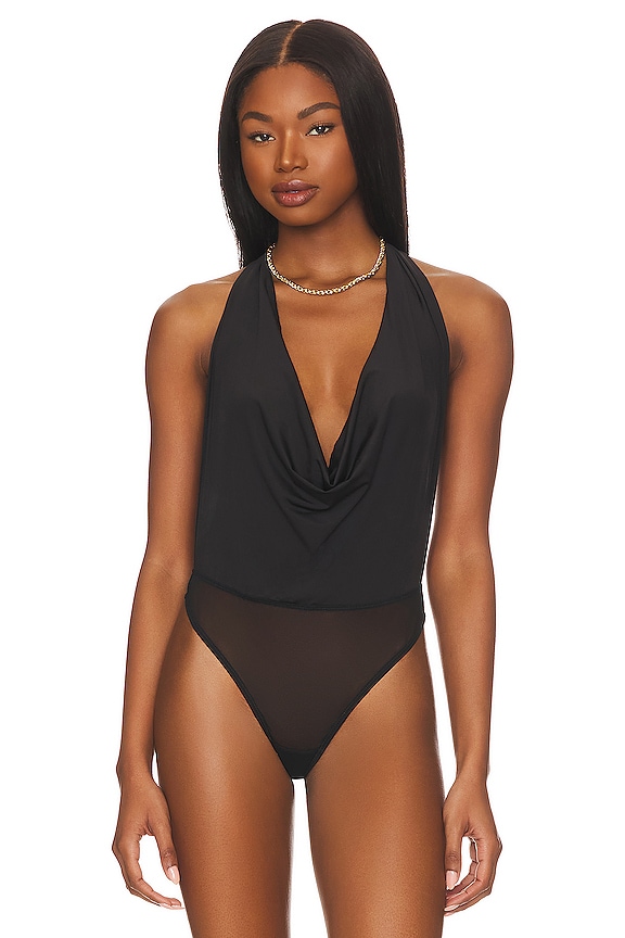 view 2 of 5 Ocean Bodysuit in Black