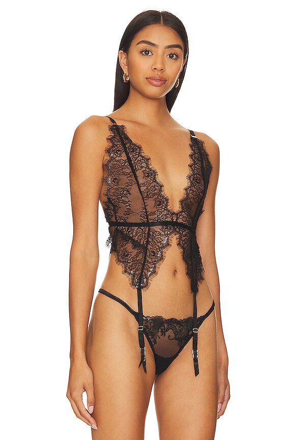 view 2 of 4 Grace Soft Basque in Black