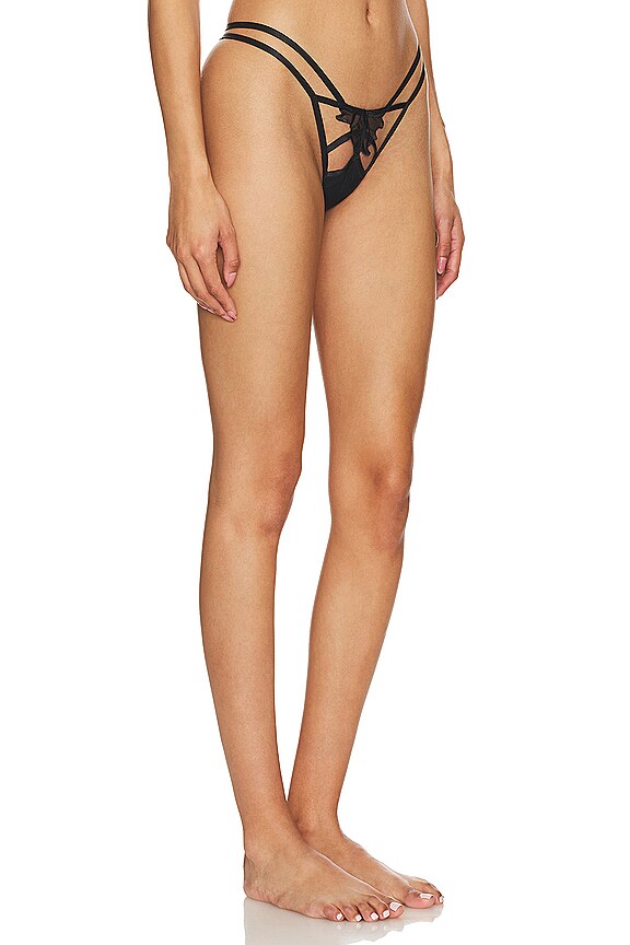 view 2 of 4 STRING CARLA in Black