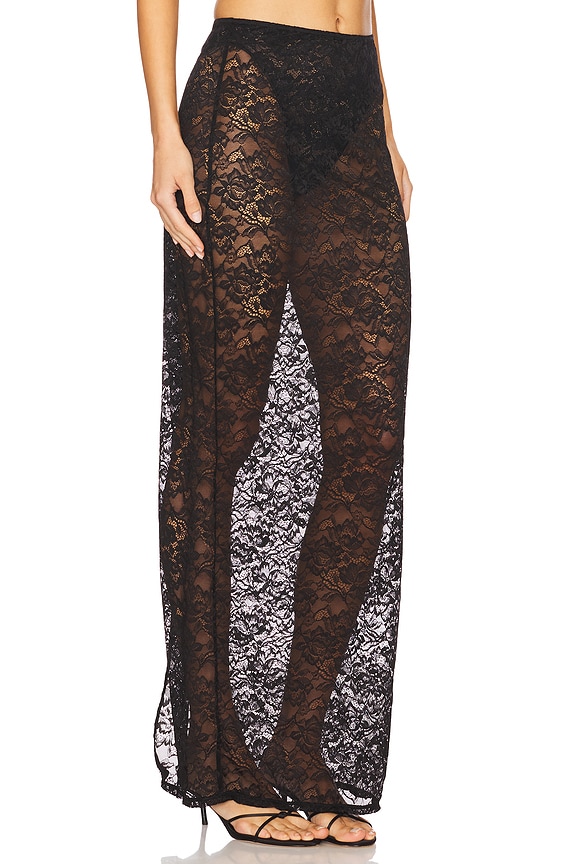 view 2 of 6 JUPE LONGUE FALLON in Black