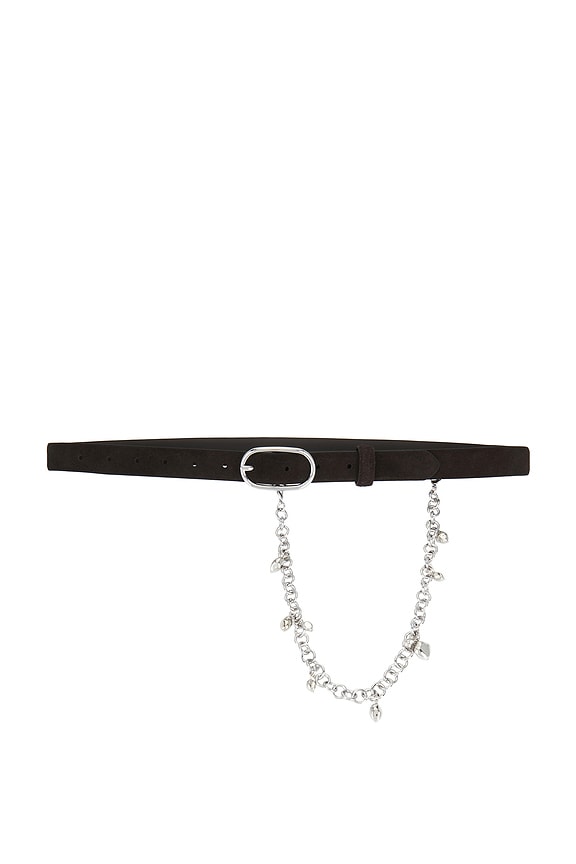 view 1 of 3 ACCESORIOS NAYA in Choc Suede & Siler