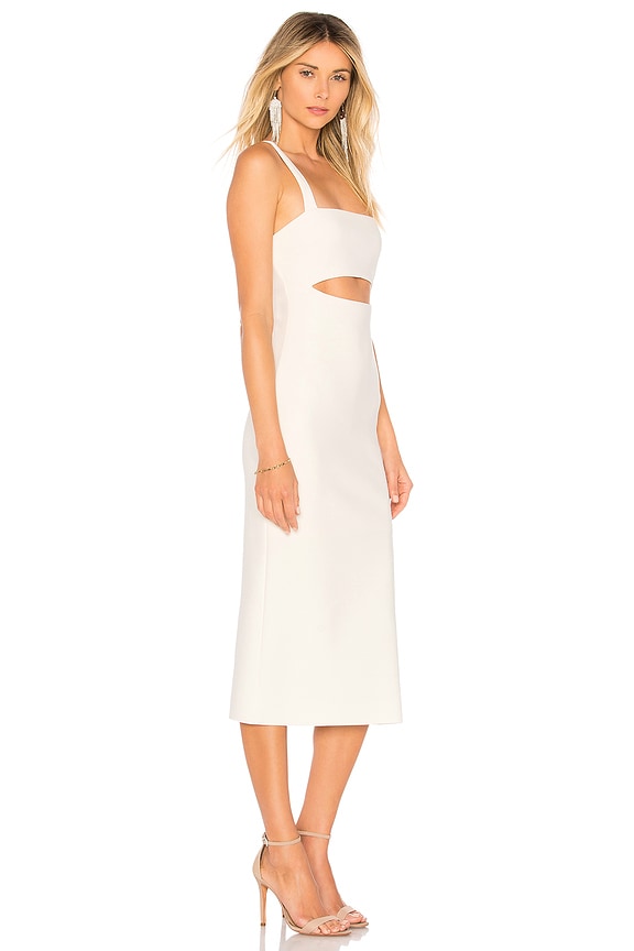 view 2 of 3 Bon Marche Cut Out Dress in Ivory