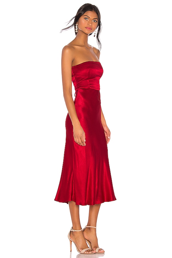 view 2 of 4 Vision Of Love Dress in Rouge