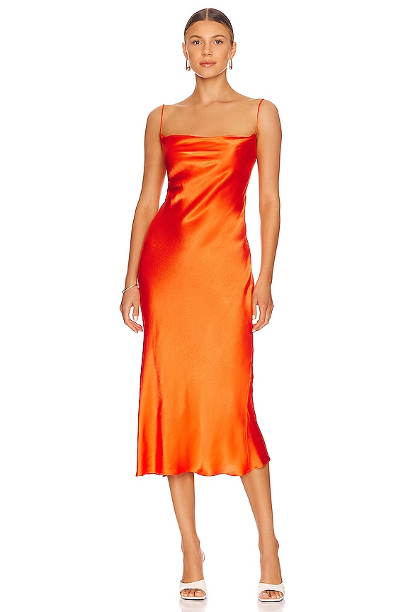 view 1 of 3 Lorelai Tie Maxi Dress in Fire Red