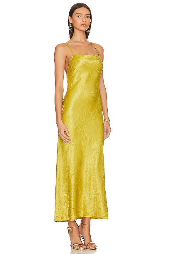 view 2 of 3 Carolina Maxi Dress in Olive Oil