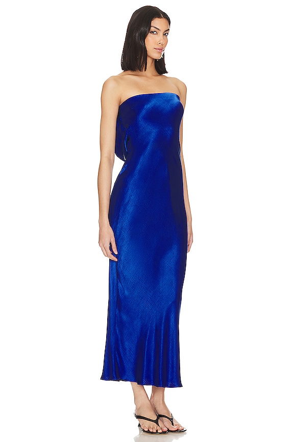 view 2 of 3 Moon Dance Strapless in Mediterranean Blue