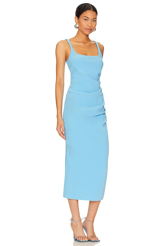 view 2 of 3 KARINA 원피스 in Topaz Blue