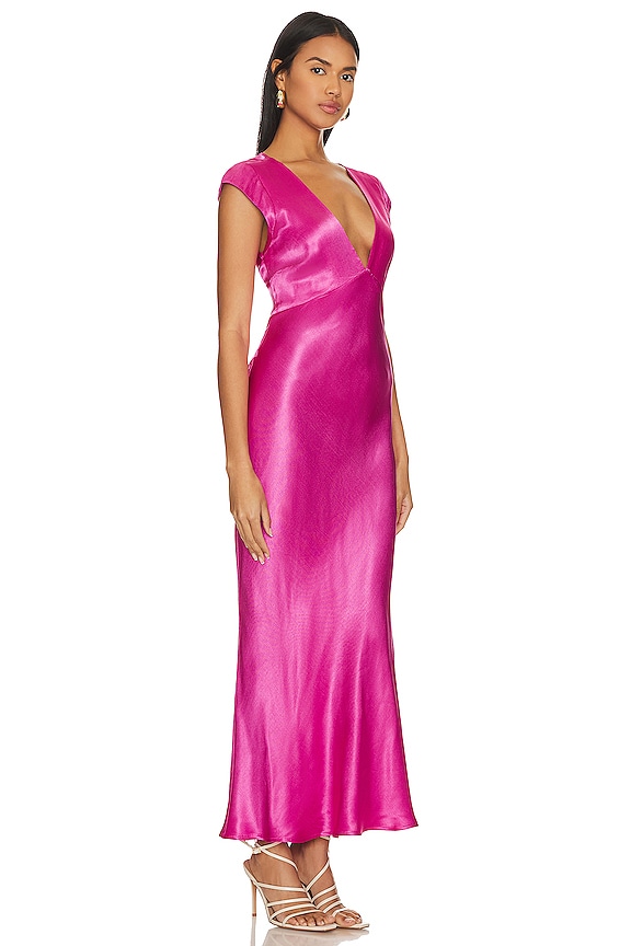 view 2 of 3 Indi Maxi Dress in Deep Pink