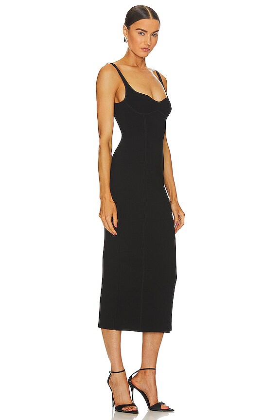 view 2 of 3 Zoey Midi Dress in Black