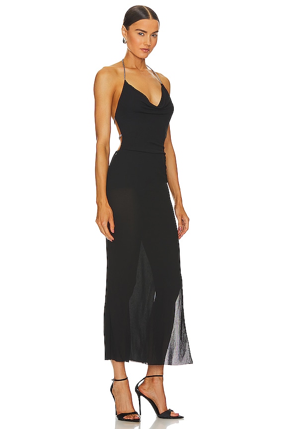 view 2 of 4 ROBE MAXI LEXIE in Black