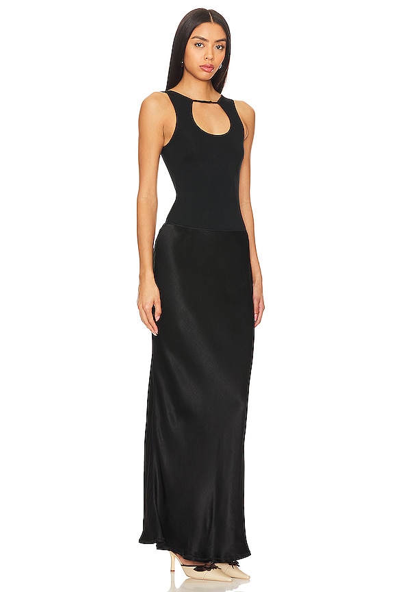 view 2 of 3 Ema Maxi Dress in Black & Black