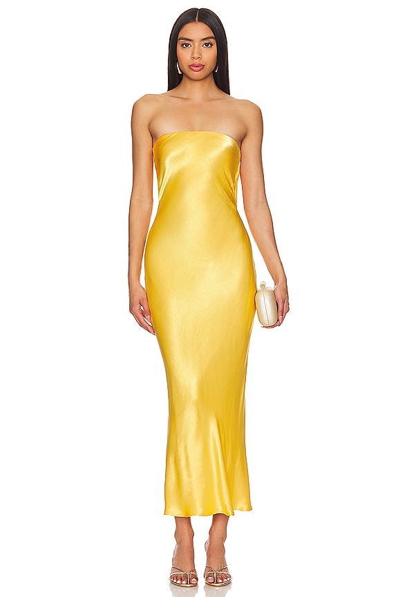 view 2 of 3 Moon Dance Strapless Dress in Mango