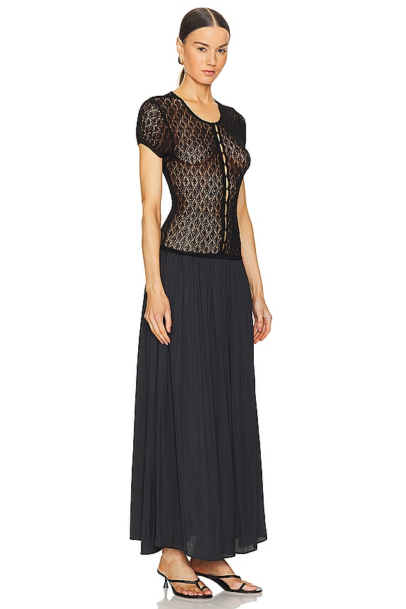 view 2 of 3 MAXIVESTIDO BREEZE in Black