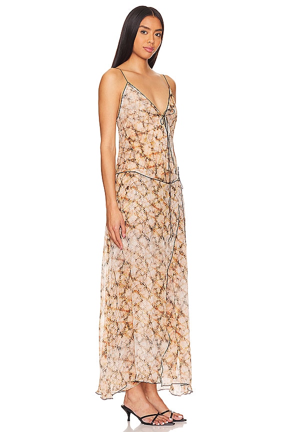 view 2 of 3 ROBE MAXI CIEL in Geo Shibori