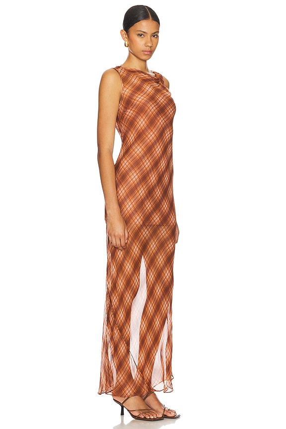 view 2 of 3 ROBE DEVI in Desert Check