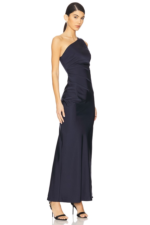 view 2 of 3 Lunetta Asym Dress in Ink