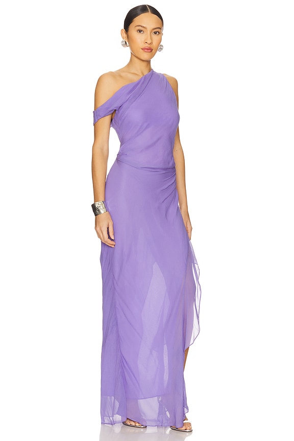 view 2 of 4 Maeva Maxi Dress in Grape
