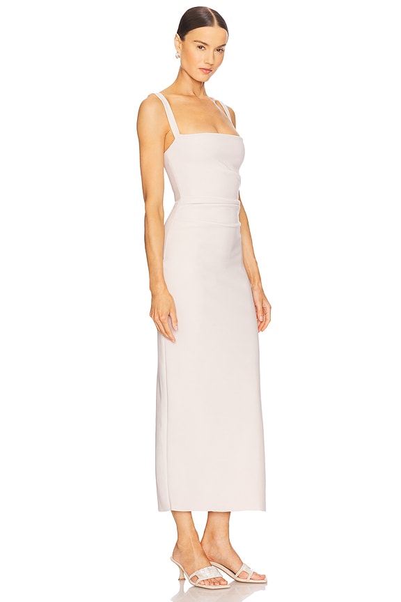 view 2 of 4 Leora Tuck Maxi Dress in Vanilla Bean