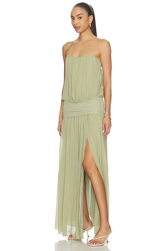 view 2 of 3 VESTIDO CAMILLE in Pistachio