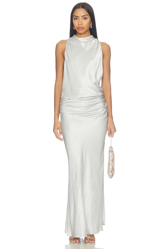 view 2 of 3 Juna Maxi Dress in Silver