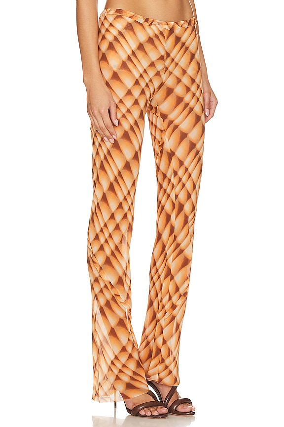 view 2 of 4 PANTALONES FLORIA in Golden Hour Check