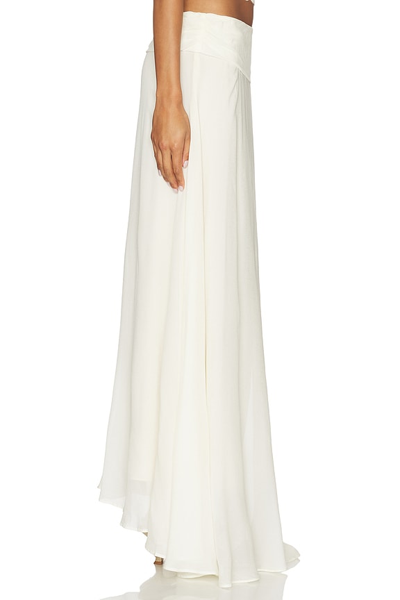 view 2 of 6 Aurelia Maxi Skirt in Ivory
