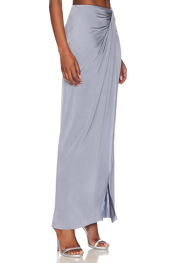 view 2 of 4 JUPE LONGUE ARIEL in Cornflower Blue