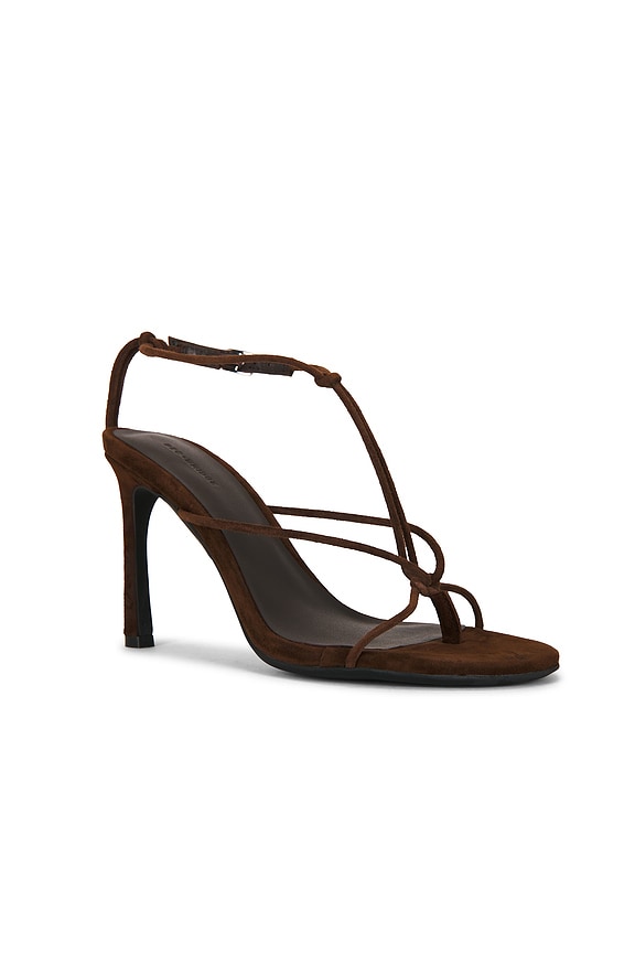 view 2 of 5 Camryn Heel in Chocolate Leather