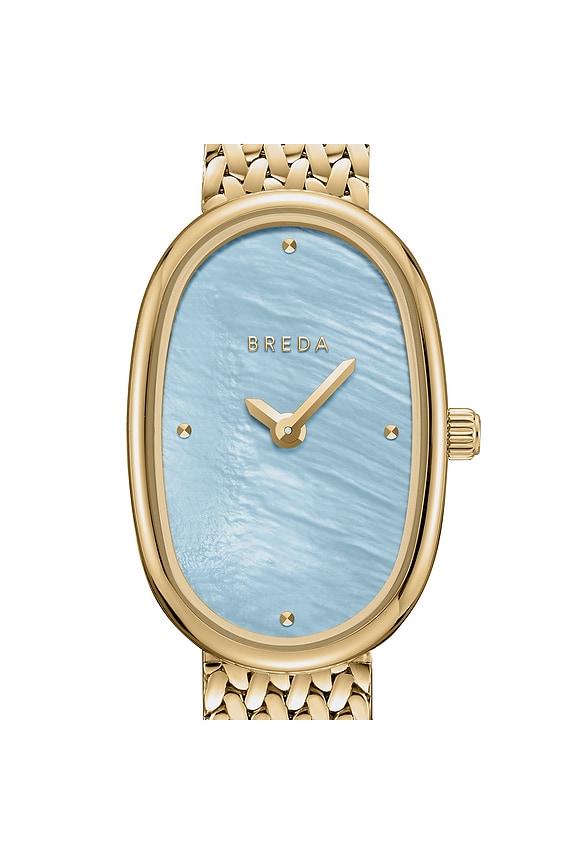 view 2 of 4 Small Jane Watch in Gold & Sky