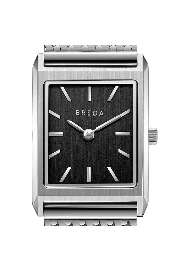 view 2 of 4 Small Virgil Watch in Silver & Black