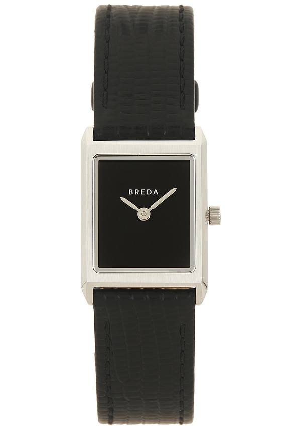 view 1 of 6 Virgil Watch in Black & Silver
