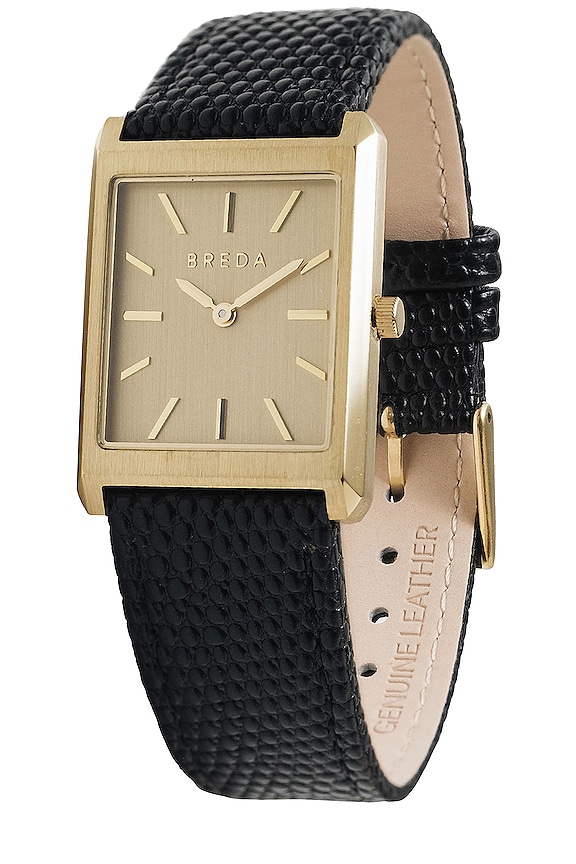 view 2 of 3 Virgil Watch in Black & Gold