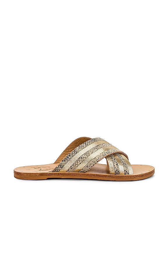 view 1 of 5 PASADOR PALILA in Snake, Platinum & Sand