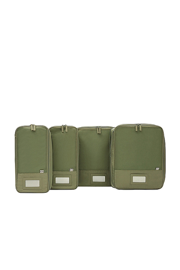 view 1 of 5 CUBOS DE EMBALAJE 4 PIECE COMPRESSION in Olive