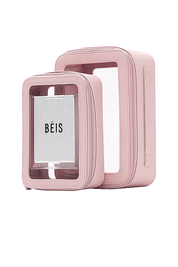 view 2 of 4 THE INFLIGHT コスメティックケースセット in Atlas Pink