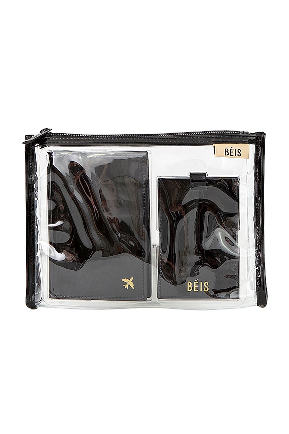 BEIS Travel Set in Black REVOLVE