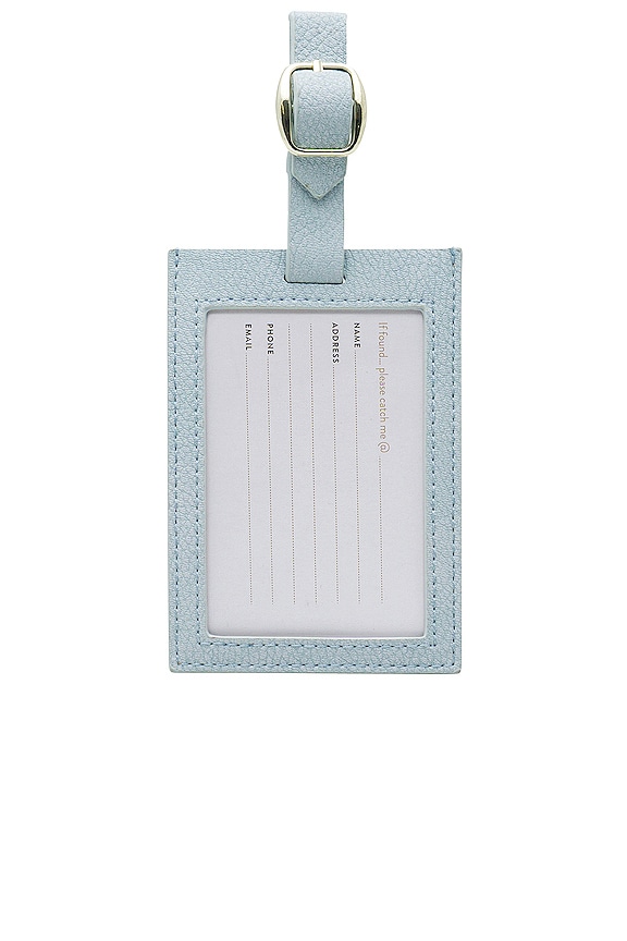 view 2 of 2 The Luggage Tag in Light Blue
