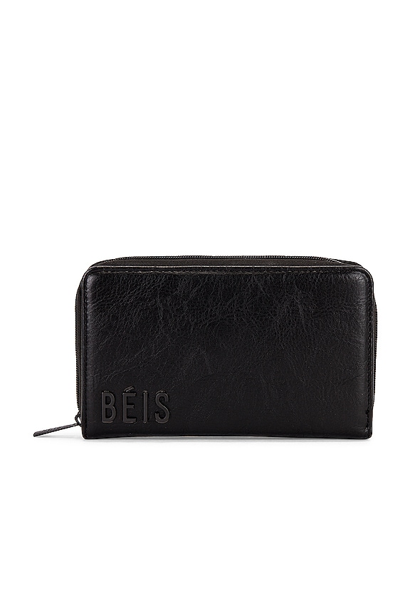 BEIS The Travel Wallet in Black REVOLVE
