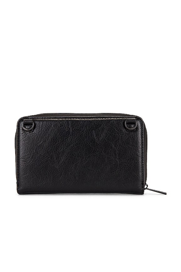 view 2 of 6 The Travel Wallet in Black