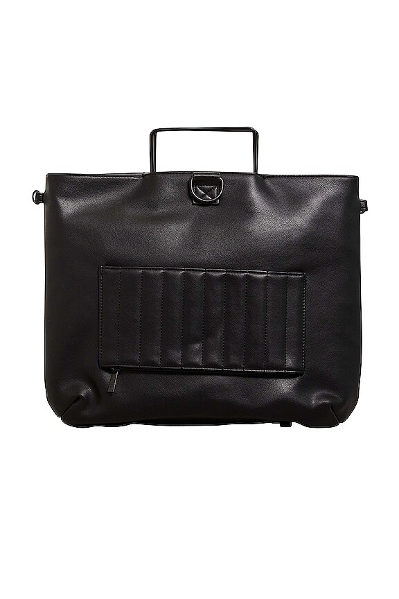 view 2 of 2 The Messenger Backpack in Black