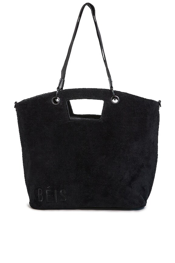 view 2 of 5 The Terry Tote in Black