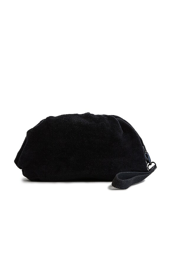 view 2 of 3 The Terry Cosmetic Clutch in Black