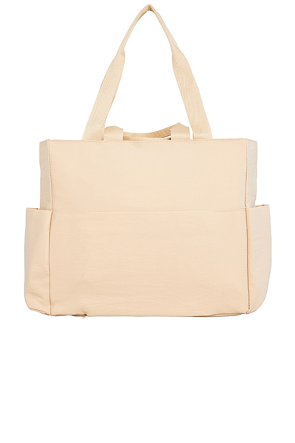 view 2 of 3 BOLSO TOTE PASSTHROUGH in Beige