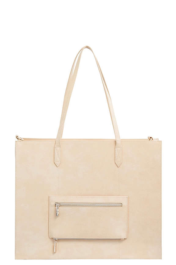 view 2 of 4 BOLSO TOTE THE WORK in Beige