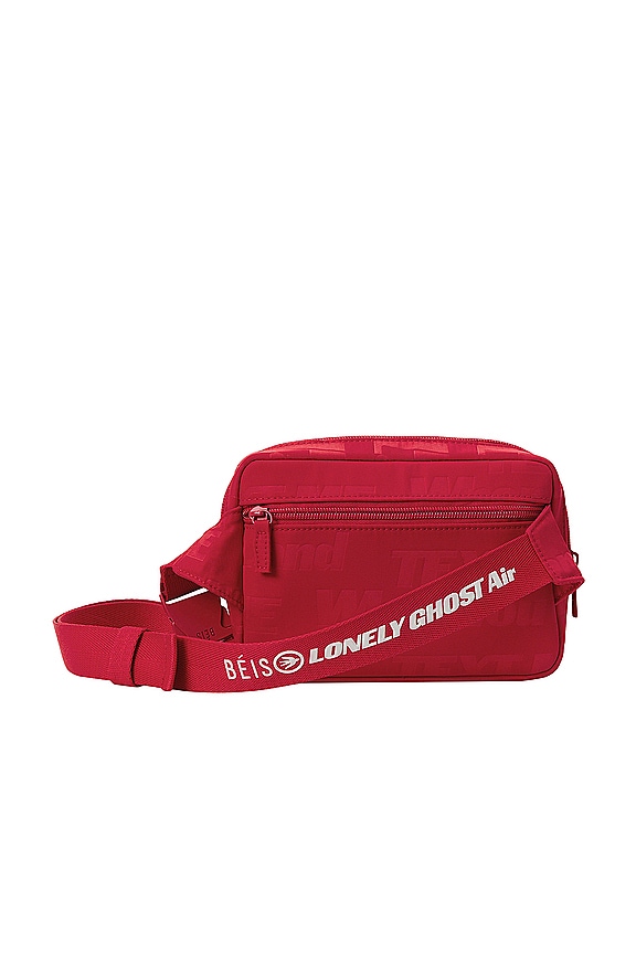 view 2 of 4 The Belt Bag in Text Me Red