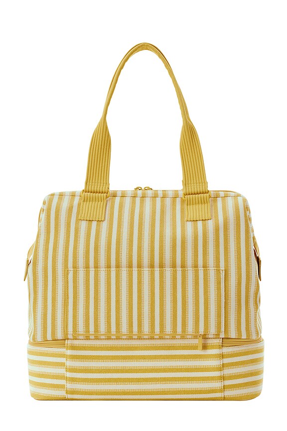 view 2 of 3 MINI BOLSO DE FIN DE SEMANA THE SUMMER STRIPE in Honey