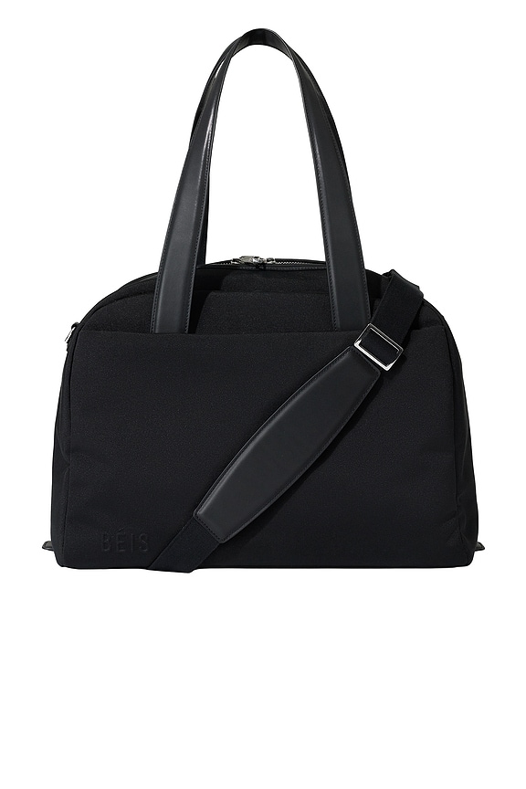 view 1 of 4 The Leather Trim Duffle in Black