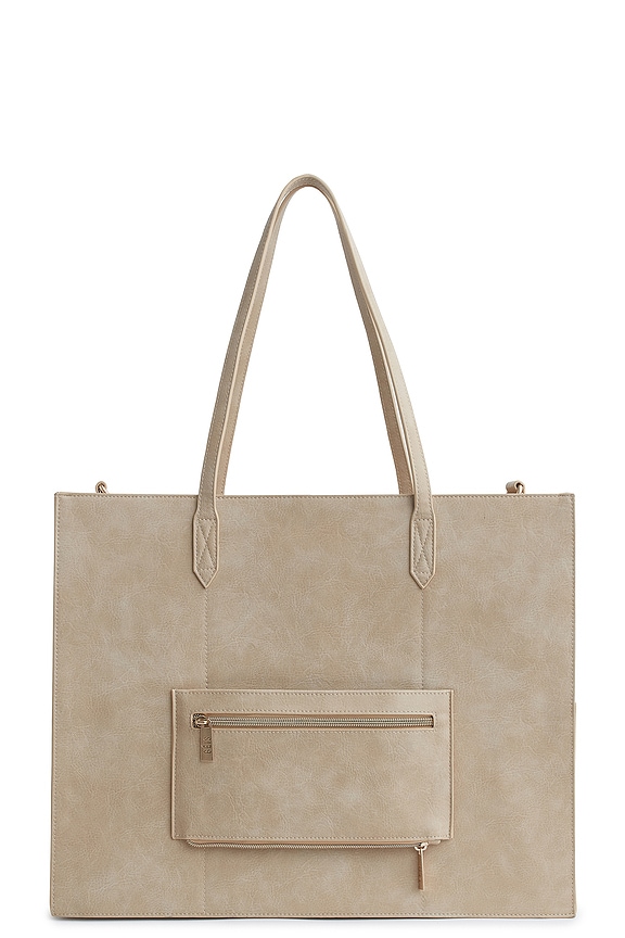 view 2 of 8 The Large Work Tote in Beige