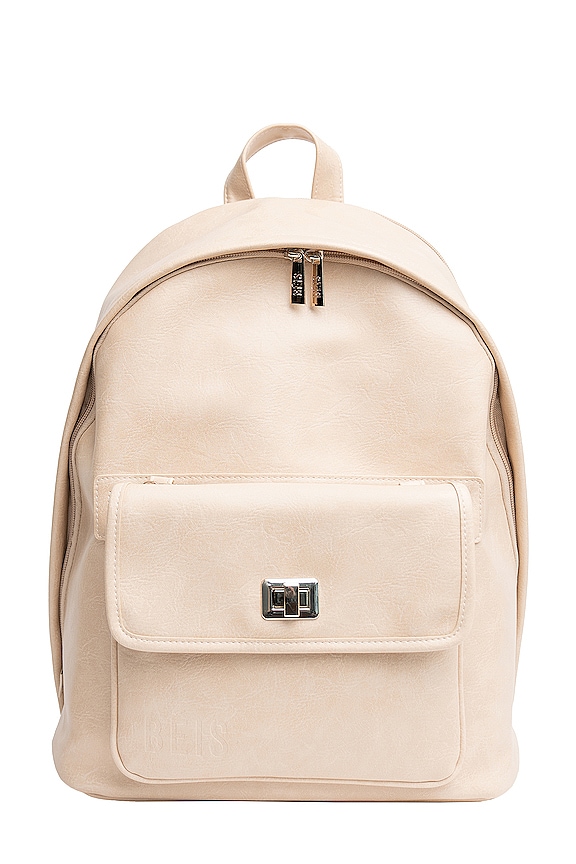 view 1 of 5 The Multi-Function Backpack in Beige