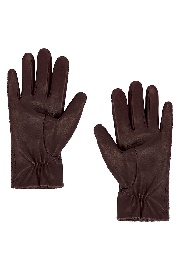 view 2 of 2 Emil Gloves in Bordeaux